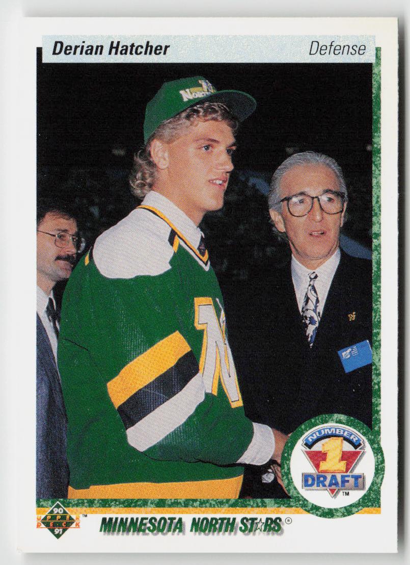 1990-91 Upper Deck #359 Derian Hatcher