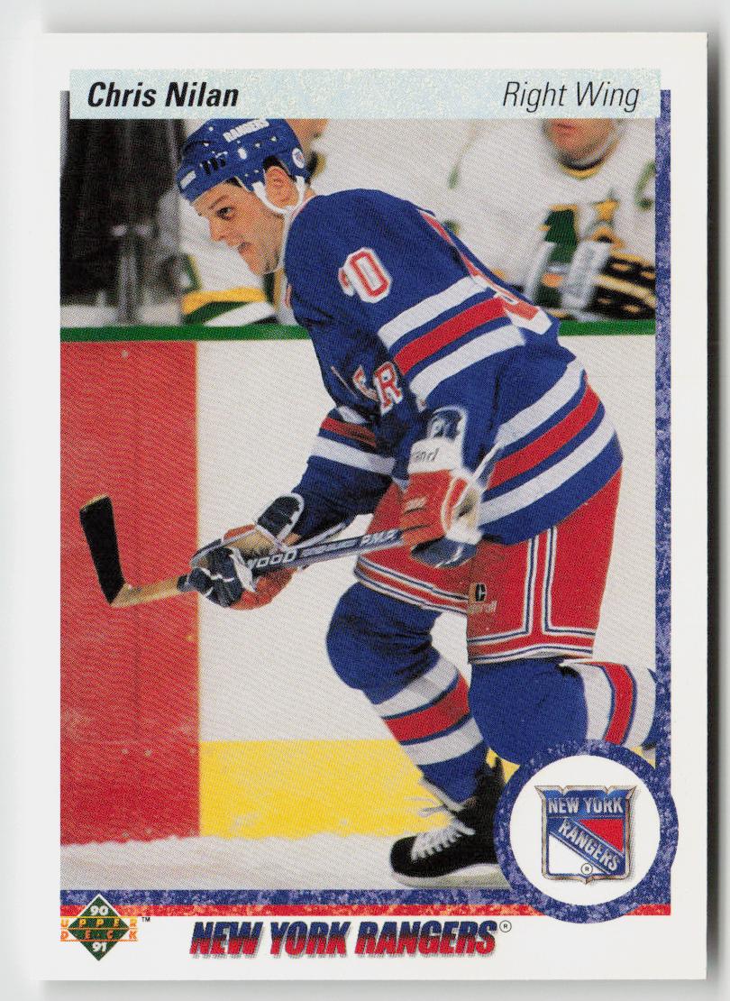1990-91 Upper Deck #368 Chris Nilan