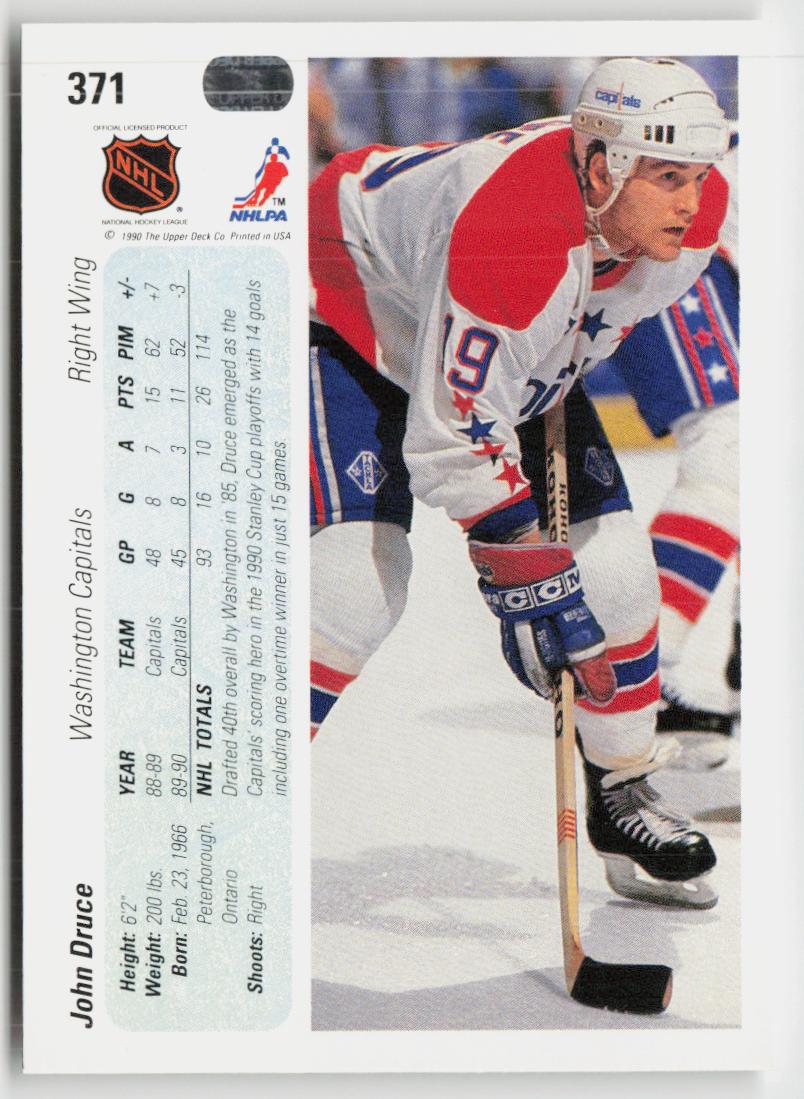 1990-91 Upper Deck #371 John Druce