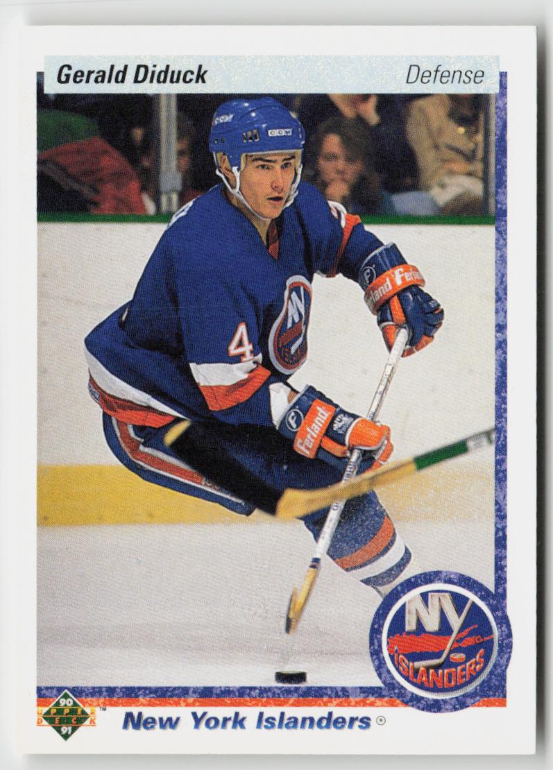 1990-91 Upper Deck #390b Gerald Diduck