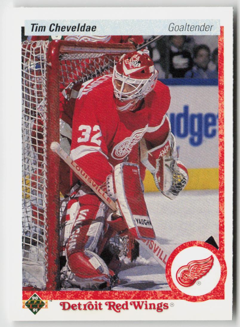 1990-91 Upper Deck #393 Tim Cheveldae