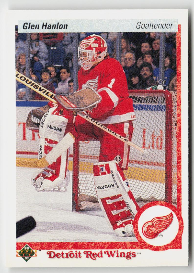 1990-91 Upper Deck #395 Glen Hanlon