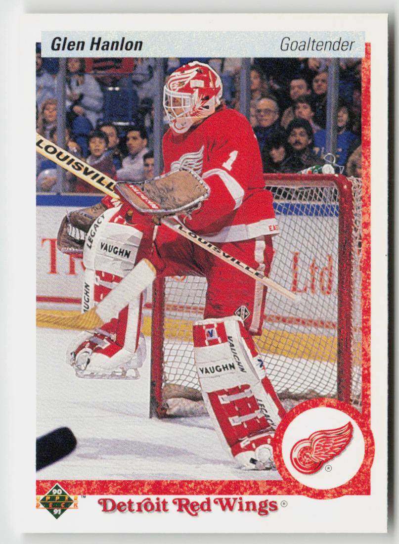 1990-91 Upper Deck #395 Glen Hanlon