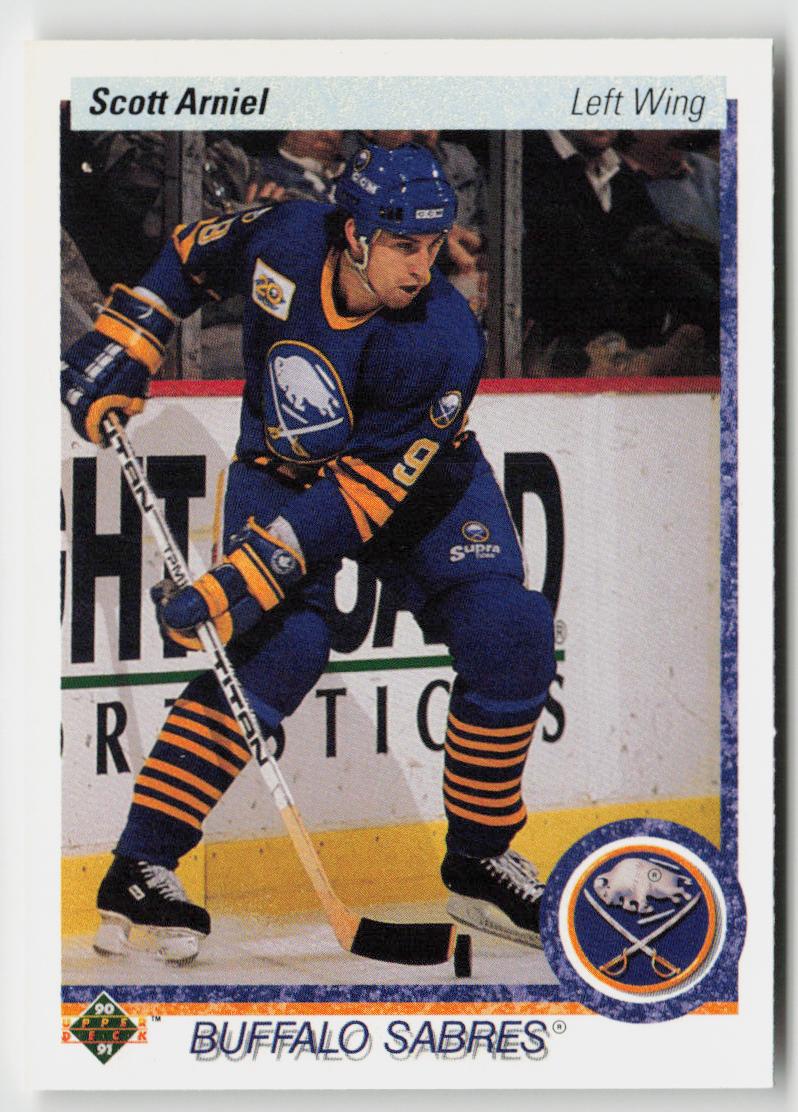 1990-91 Upper Deck #397b Scott Arniel