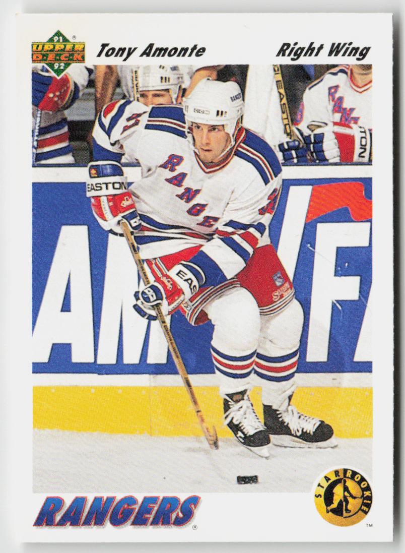 1991-92 upper deck #450 Tony Amonte