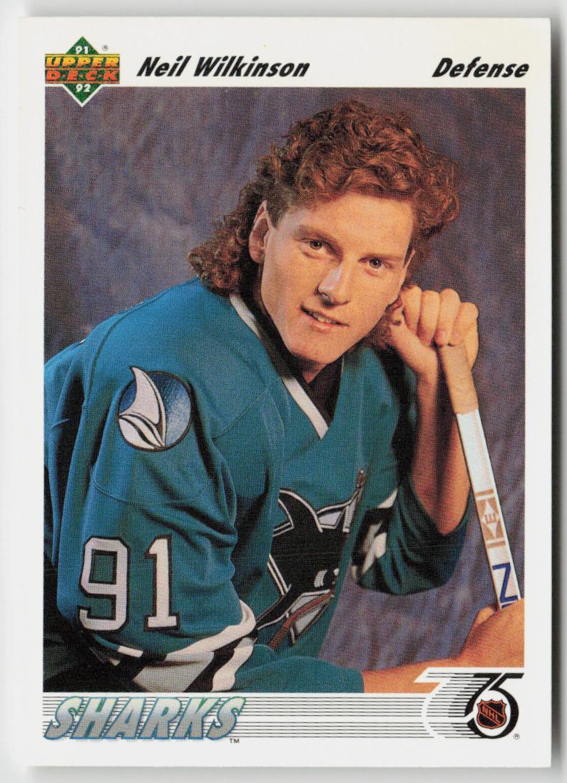 1991-92 upper deck #55 Neil Wilkinson