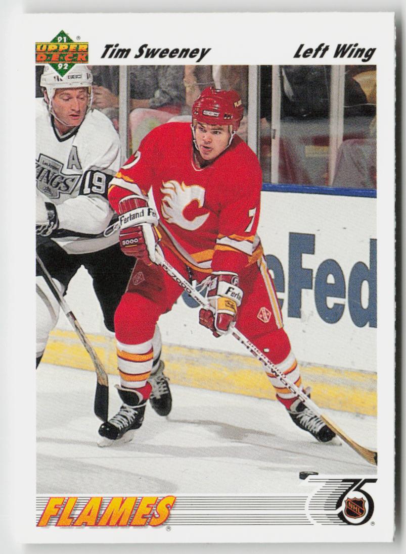1991-92 upper deck #375b Tim Sweeney