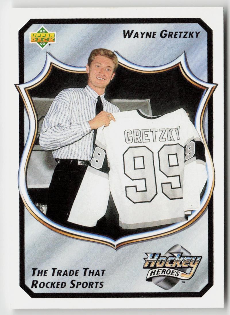1992-93 upper deck #15 Wayne Gretzky Hockey Heroes: Wayne Gretzky