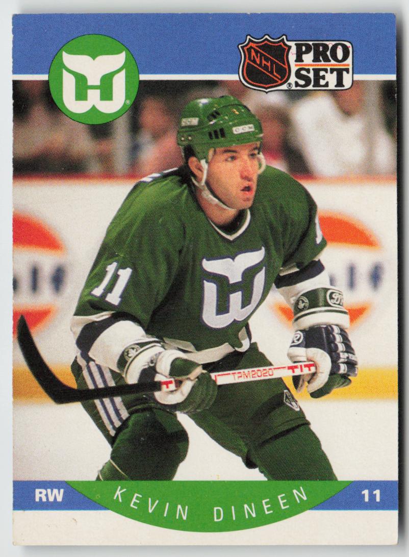 1990-91 Pro Set #102 Kevin Dineen