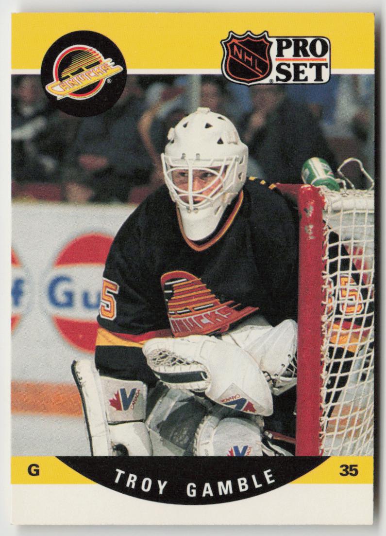 1990-91 Pro Set #641 Troy Gamble