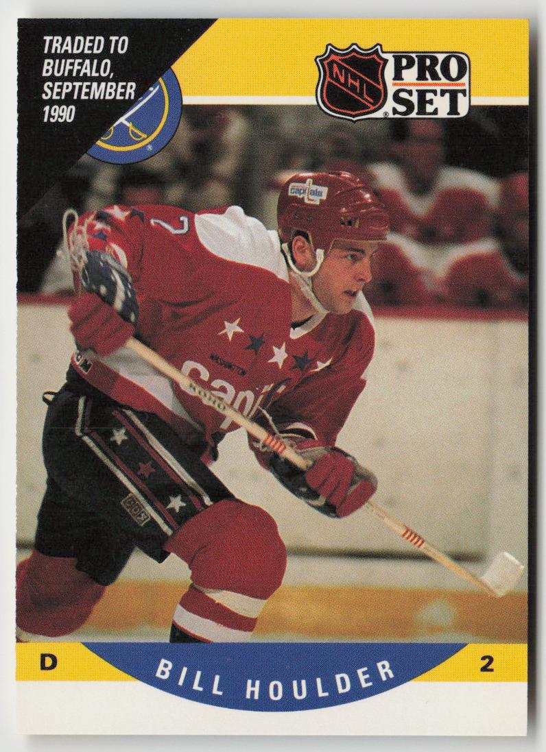 1990-91 Pro Set #417 Bill Houlder