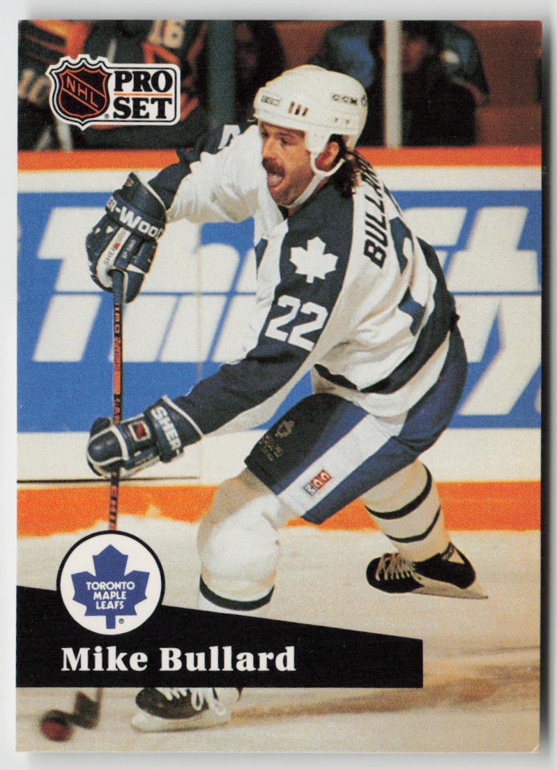 1991-92 Pro Set #496 Mike Bullard