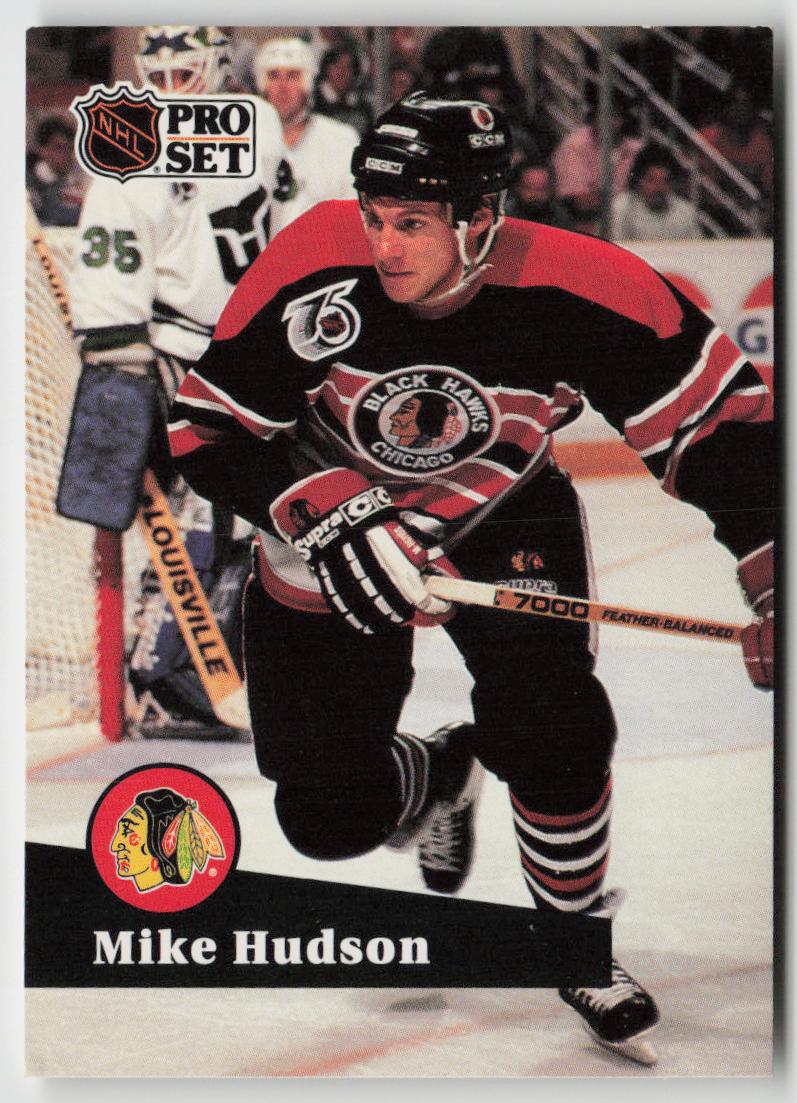 1991-92 Pro Set #369 Mike Hudson