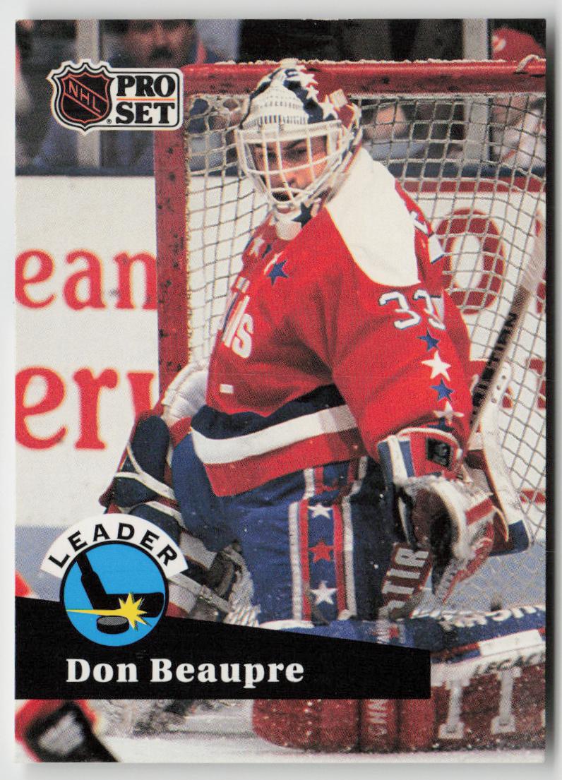 1991-92 Pro Set #601 Don Beaupre