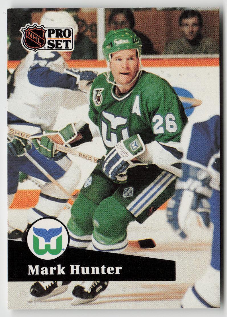 1991-92 Pro Set #390 Mark Hunter