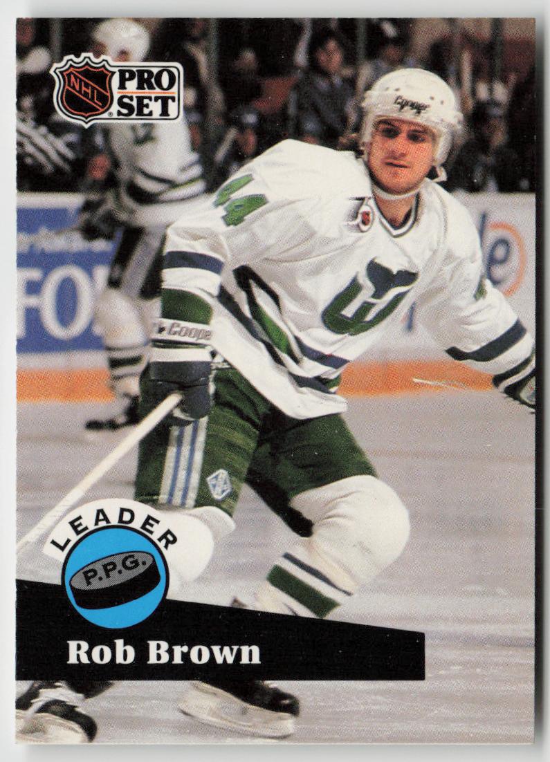 1991-92 Pro Set #606 Rob Brown
