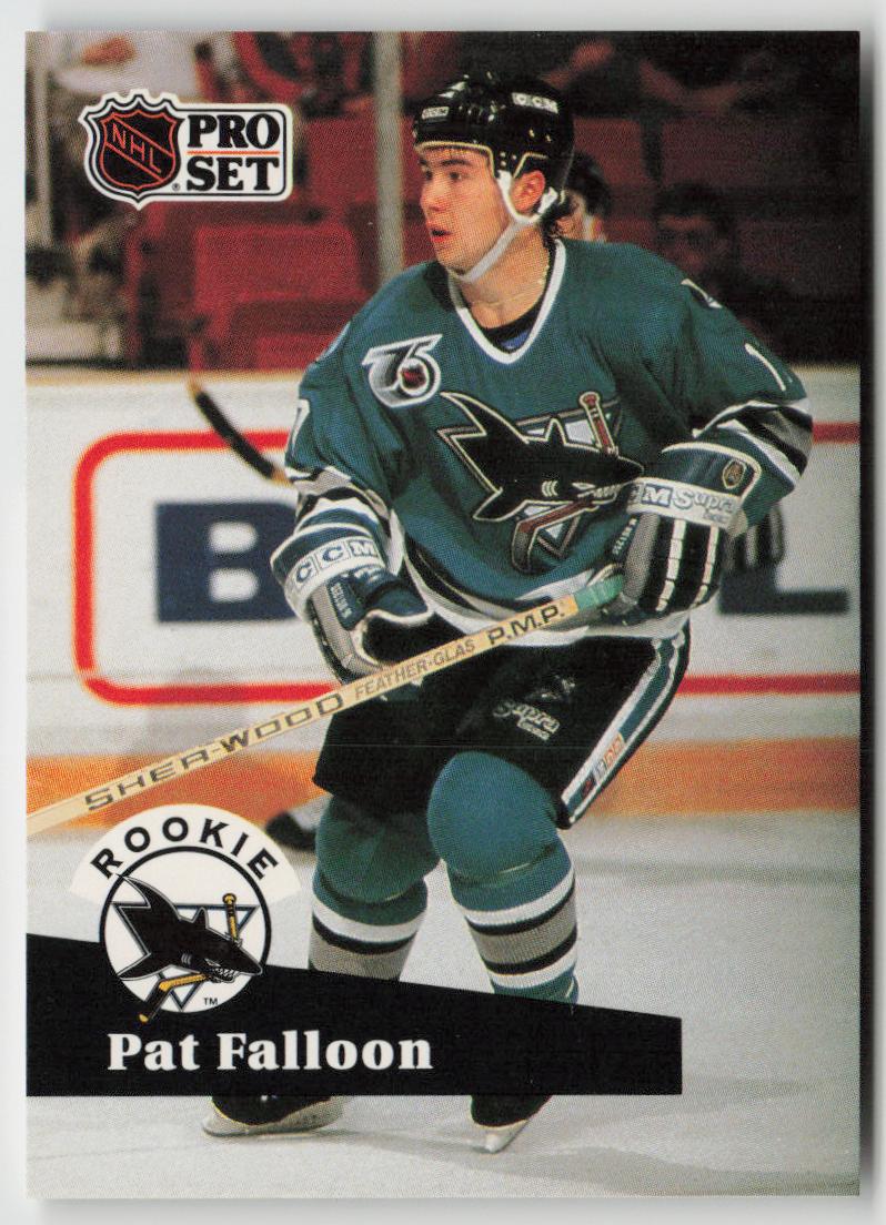 1991-92 Pro Set #558 Pat Falloon