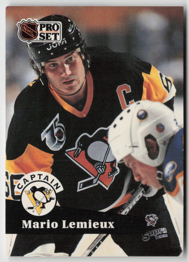 1991-92 Pro Set #581 Mario Lemieux