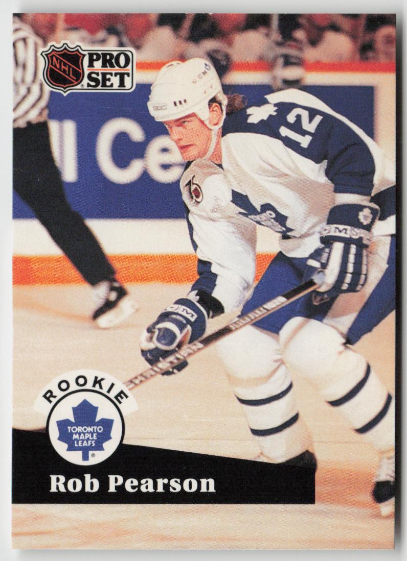 1991-92 Pro Set #562 Rob Pearson