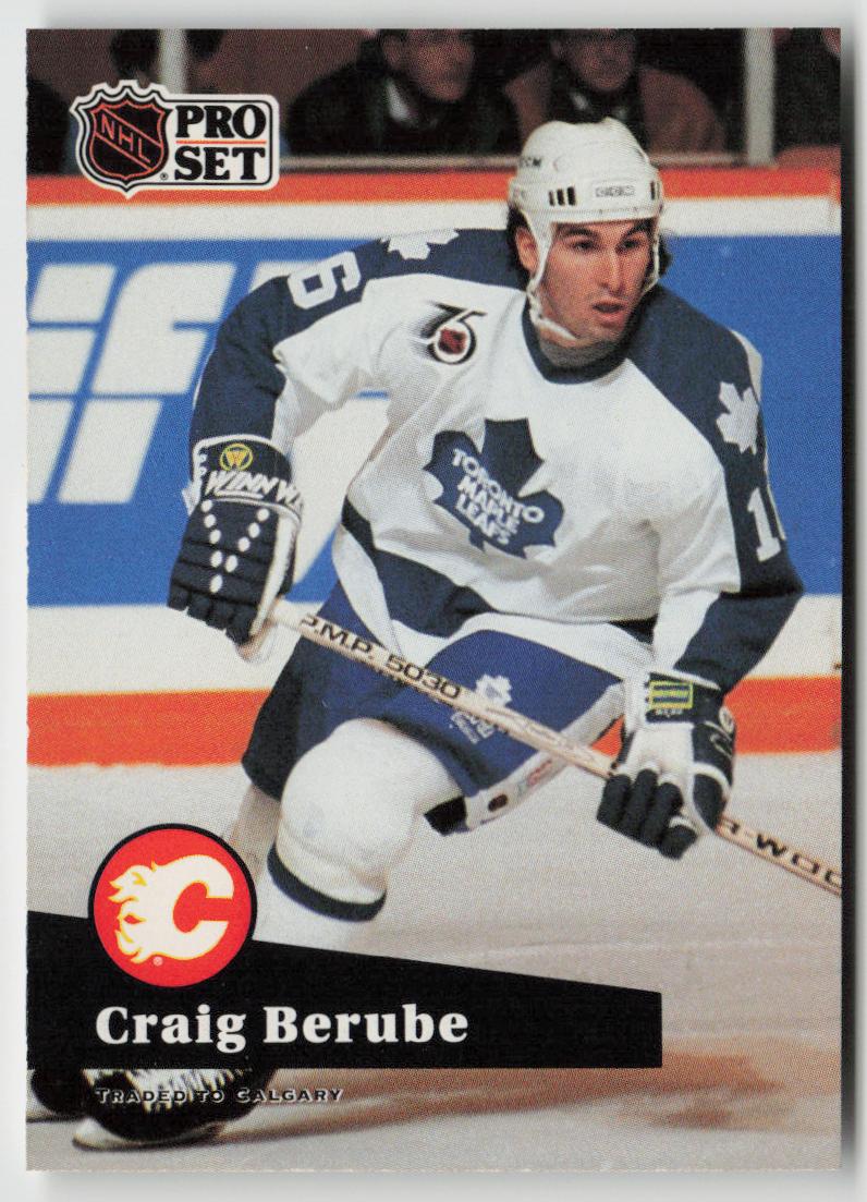 1991-92 Pro Set #495 Craig Berube