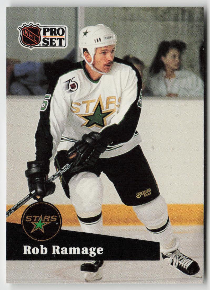 1991-92 Pro Set #407 Rob Ramage
