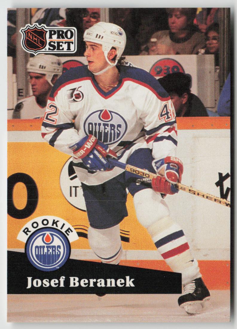1991-92 Pro Set #534 Josef Beranek