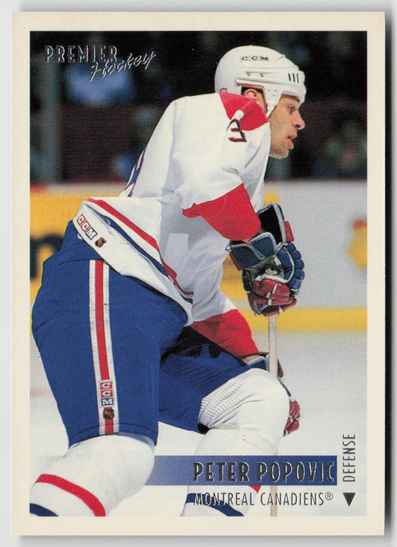 1994-95 Topps Premier #158 Peter Popovic
