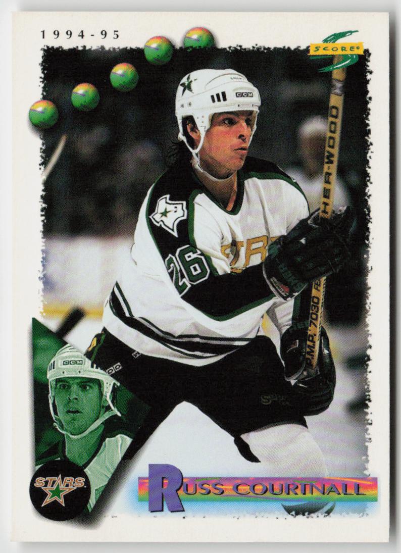 1994-95 Score #43 Russ Courtnall
