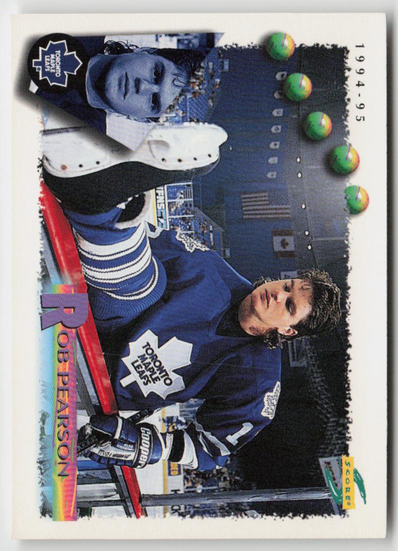 1994-95 Score #137 Rob Pearson