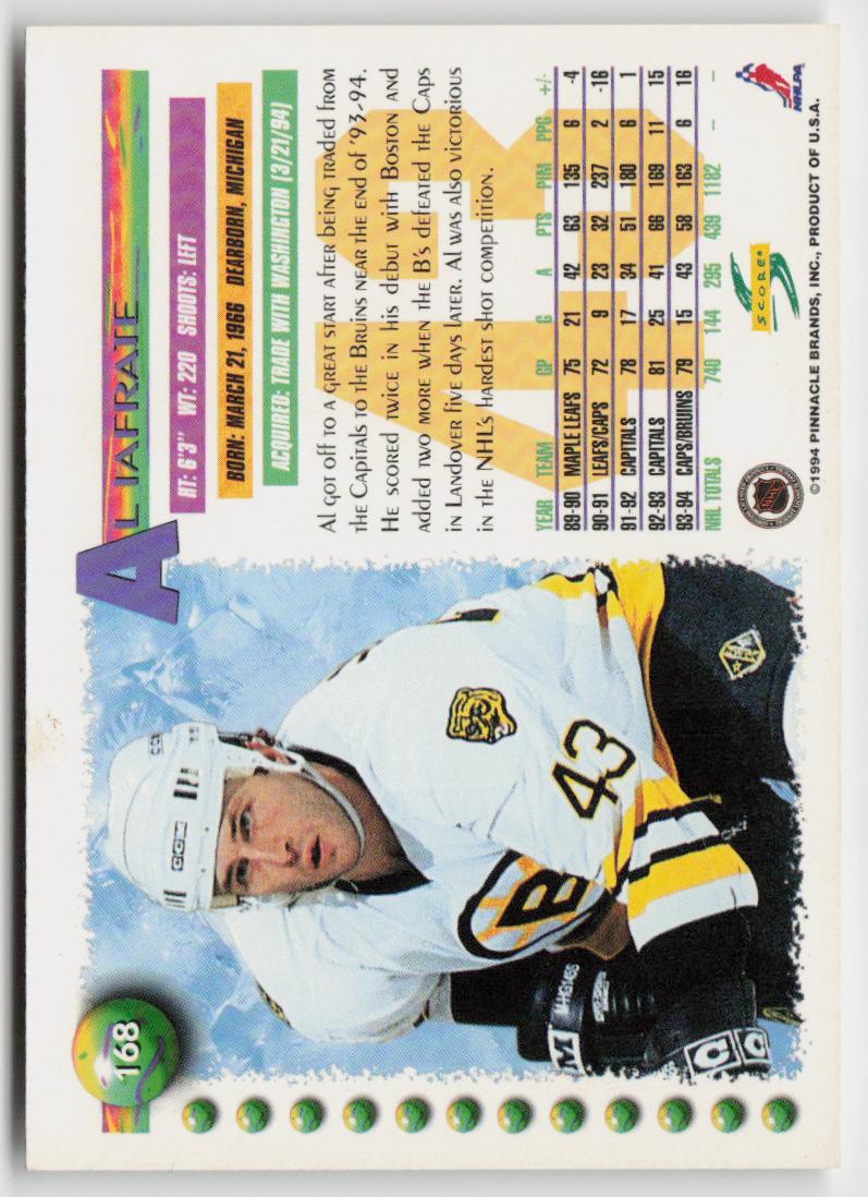 1994-95 Score #168 Al Iafrate