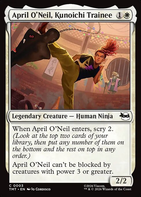 April O'Neil, Kunoichi Trainee (Foil)