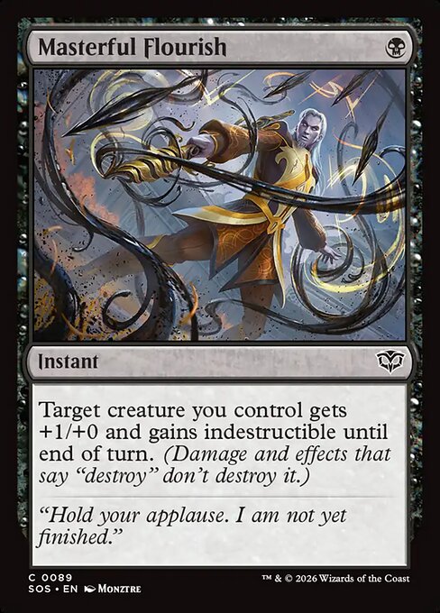 Masterful Flourish (Foil)