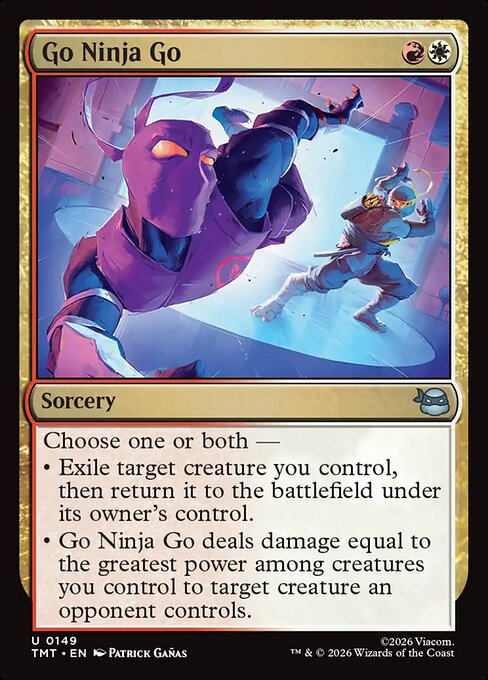 Go Ninja Go (Foil)