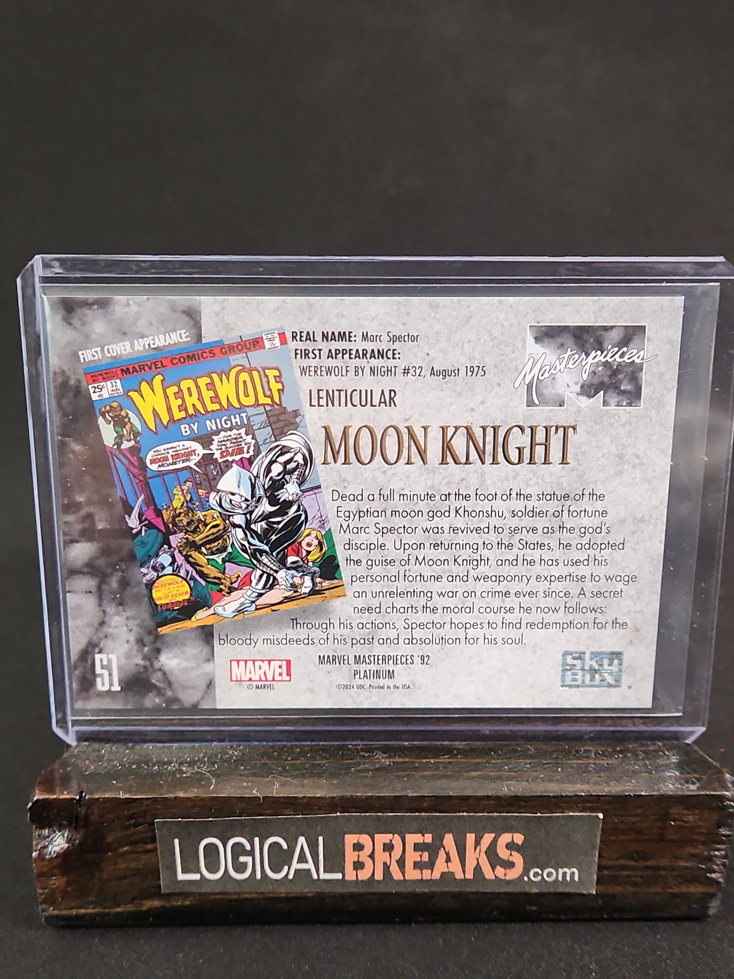 51 - Moon Knight Lenticular