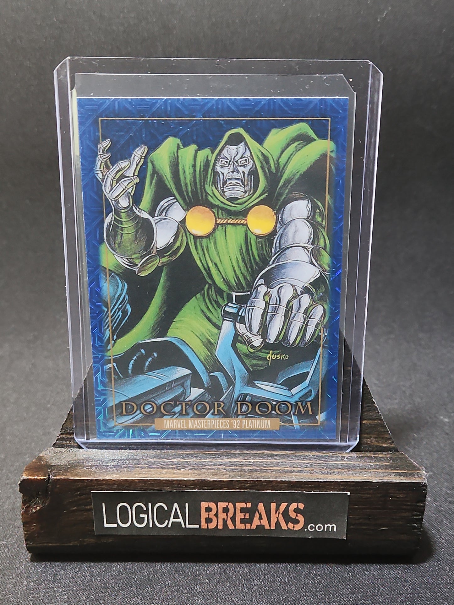 26 - Doctor Doom Blue Traxx