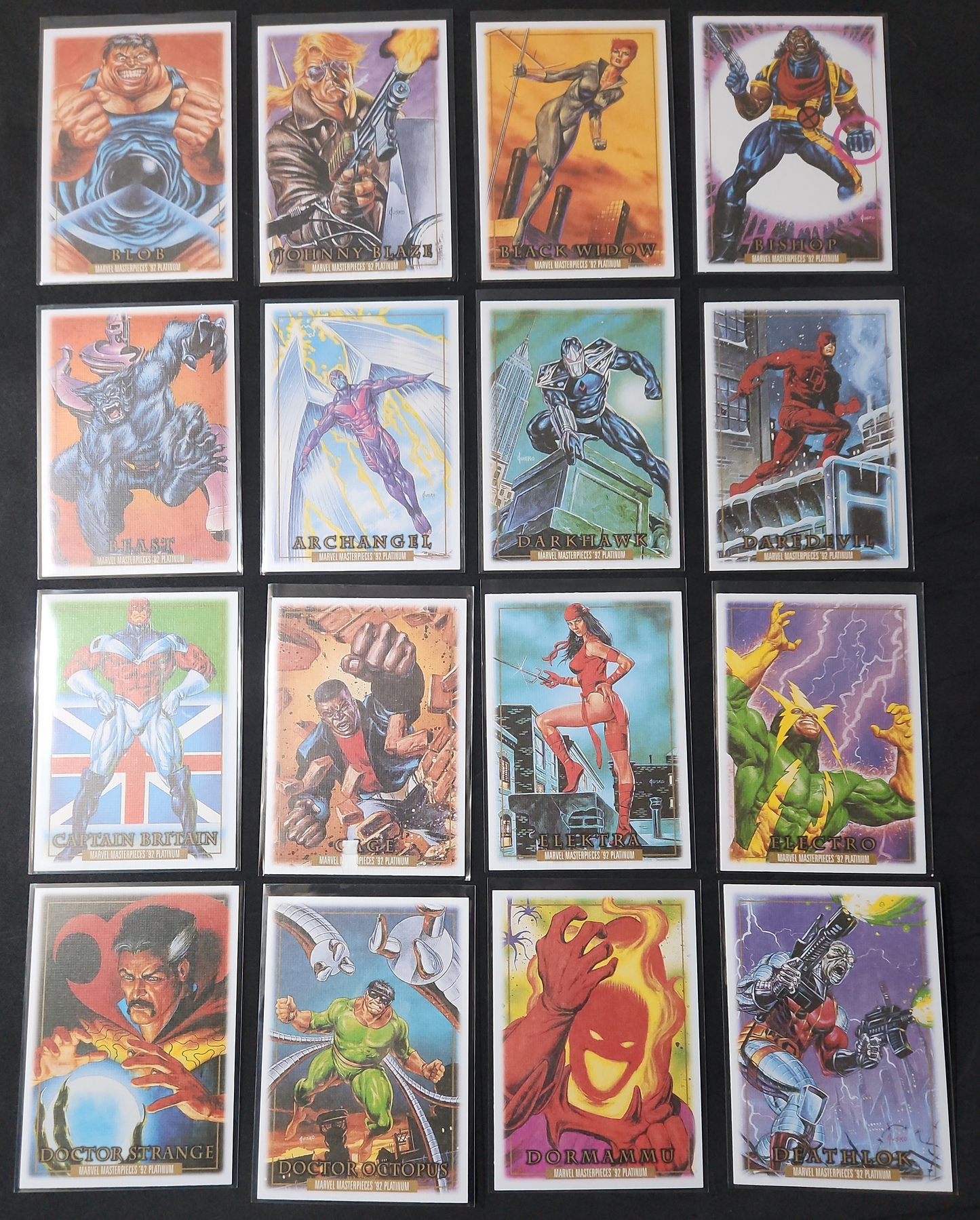 Masterpieces '92 Platinum - Canvas Cards