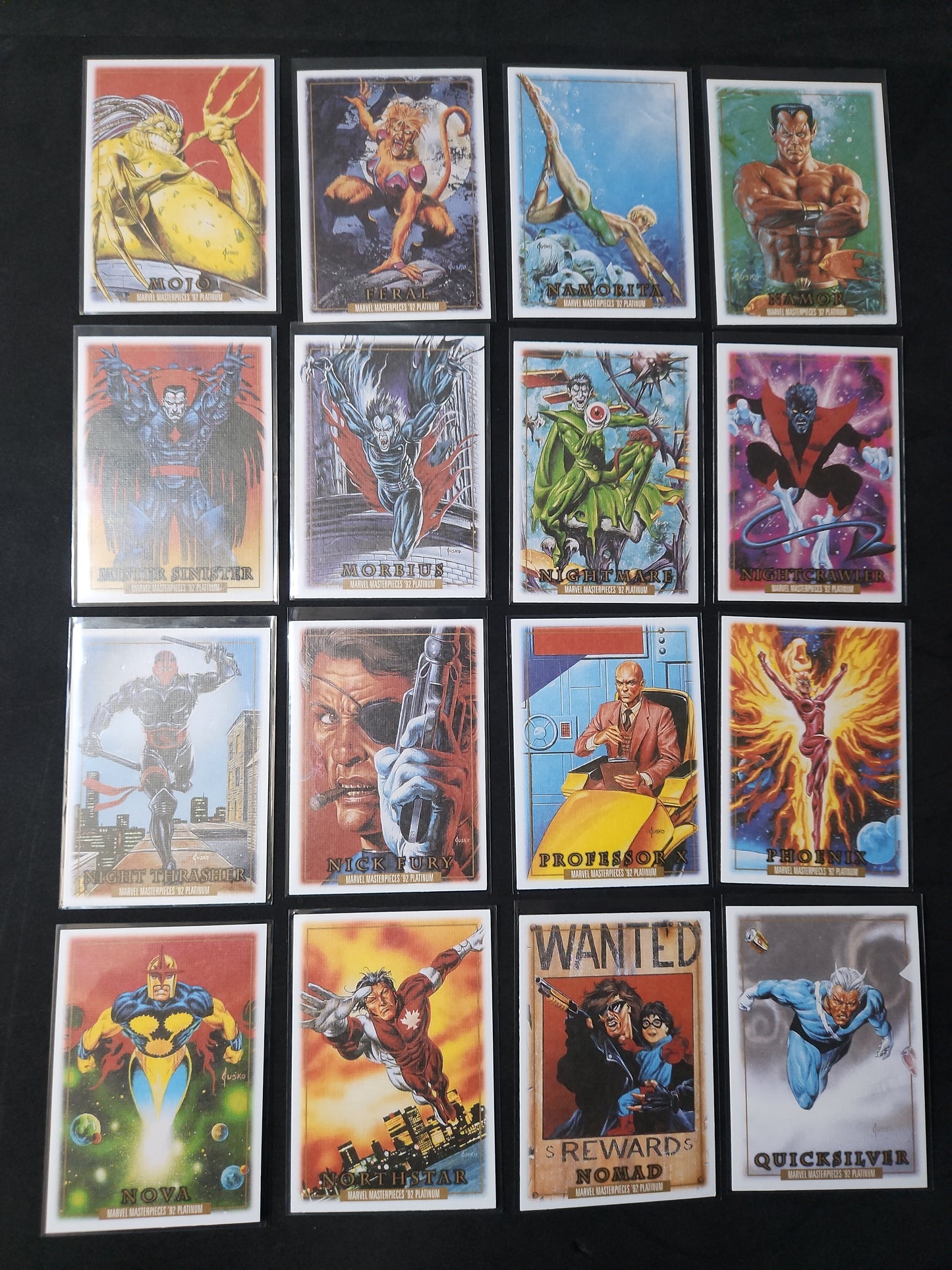 Masterpieces '92 Platinum - Canvas Cards