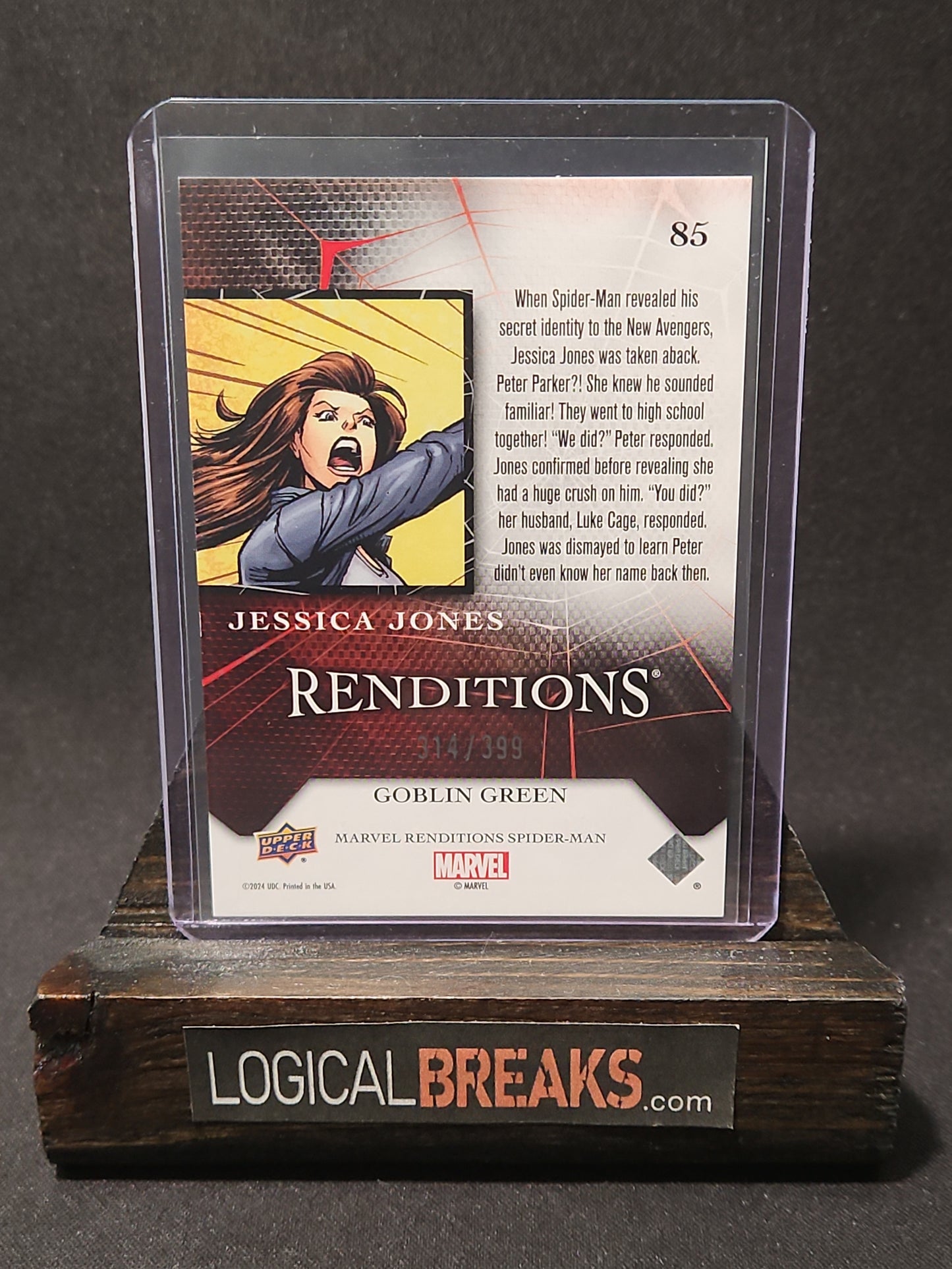 85 Jessica Jones Goblin Green 314/399