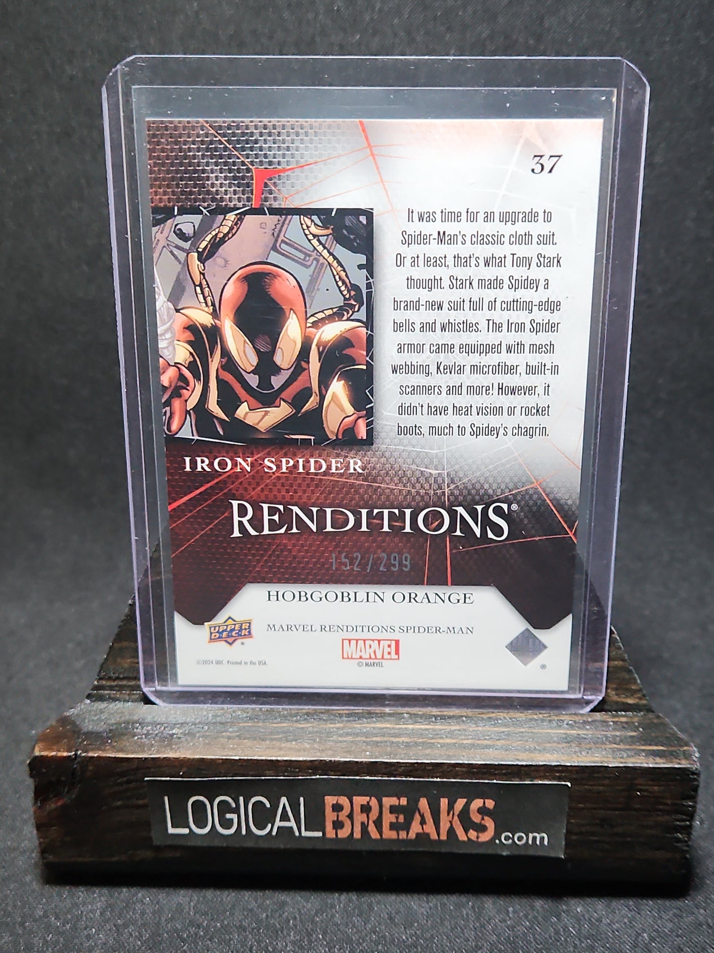 37 Iron Spider Hobgoblin Orange 152/299