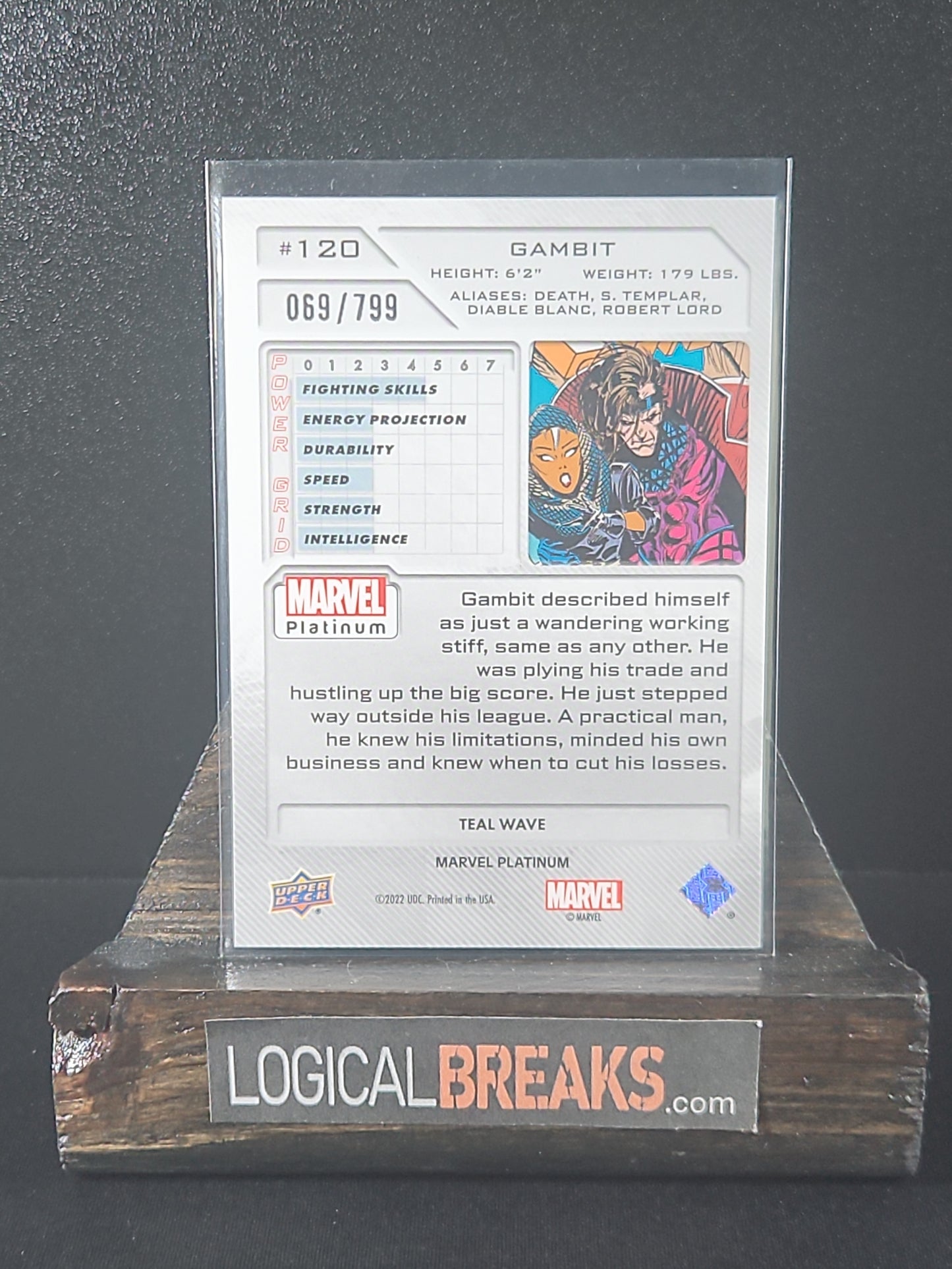 Teal Wave #120 Gambit (069/799)