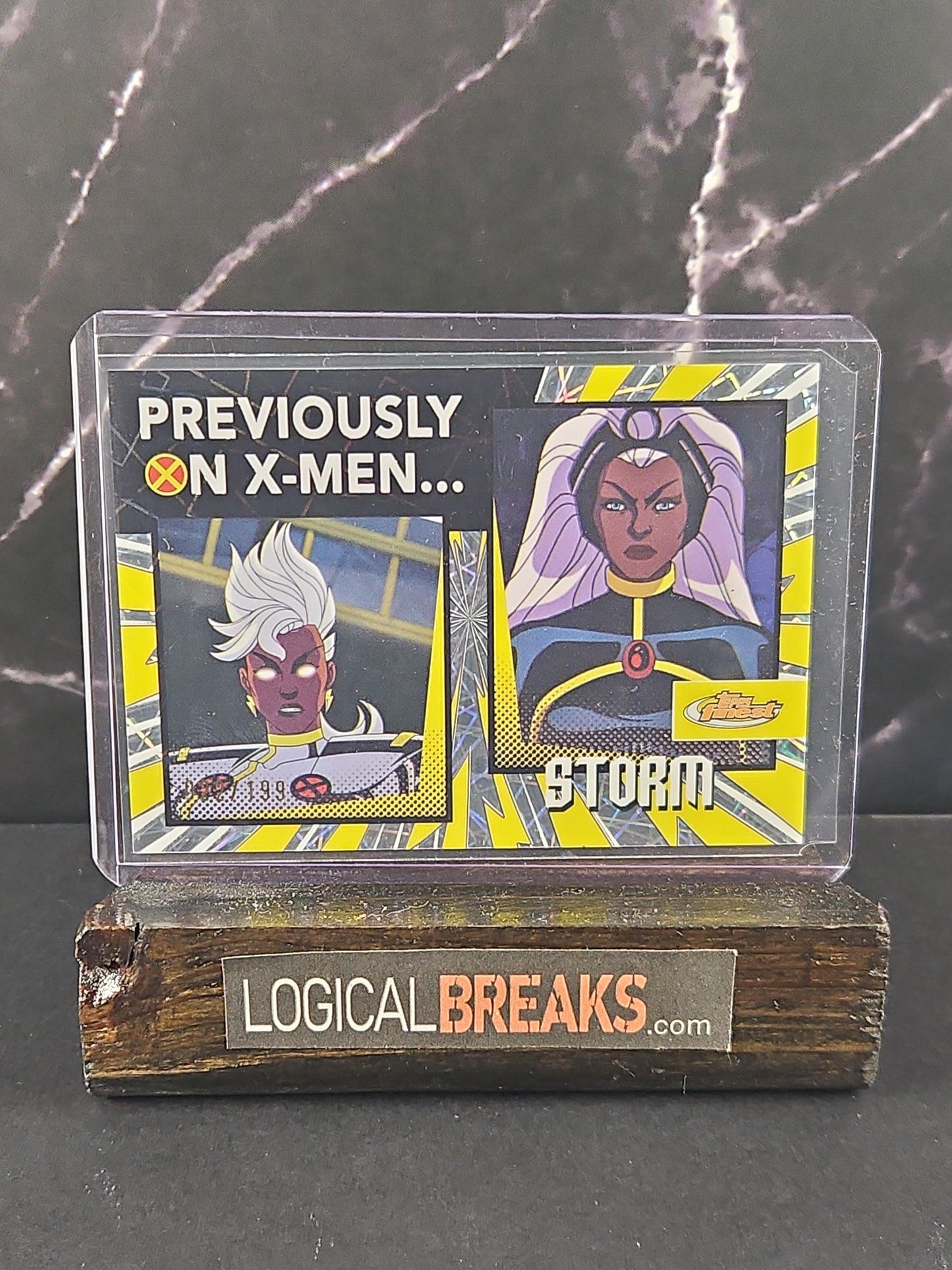 X-Men '97 #PO-6 Previously On - Storm Laser Refractor (22/199)