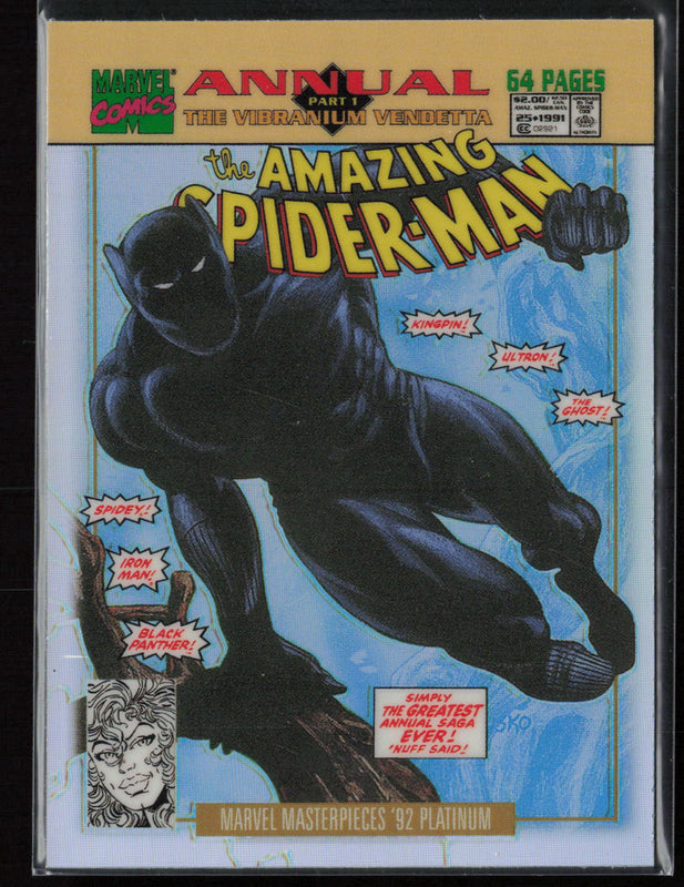 4-V Black Panther Variant Cover Rainbow