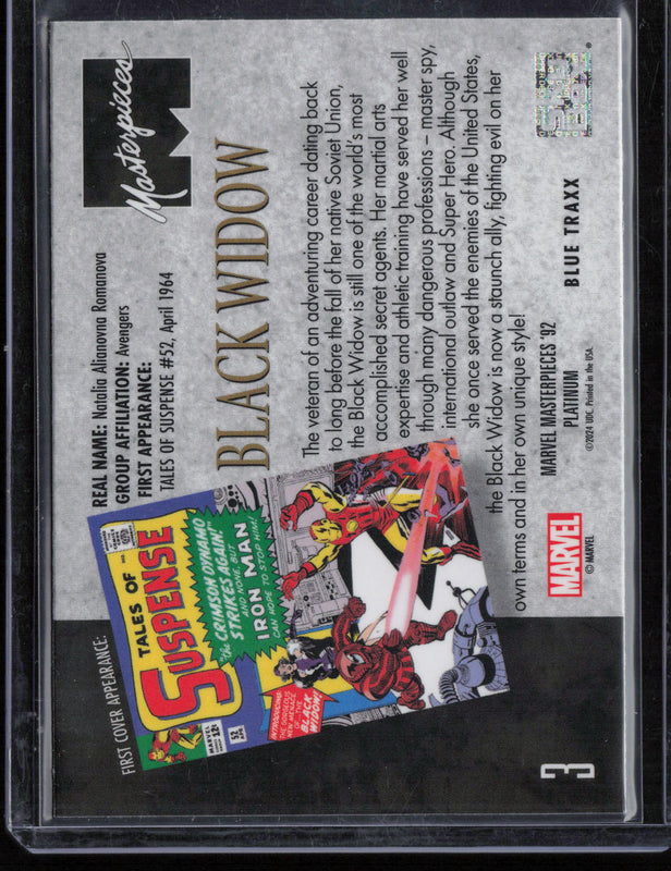 3 Black Widow Blue Traxx