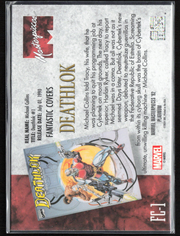 FC-1 Deathlok (1990) #1 Fantastic Covers