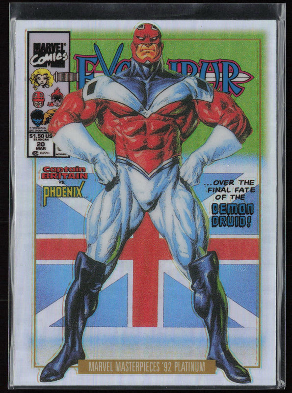 15-V Captain Britain Variant Cover Rainbow