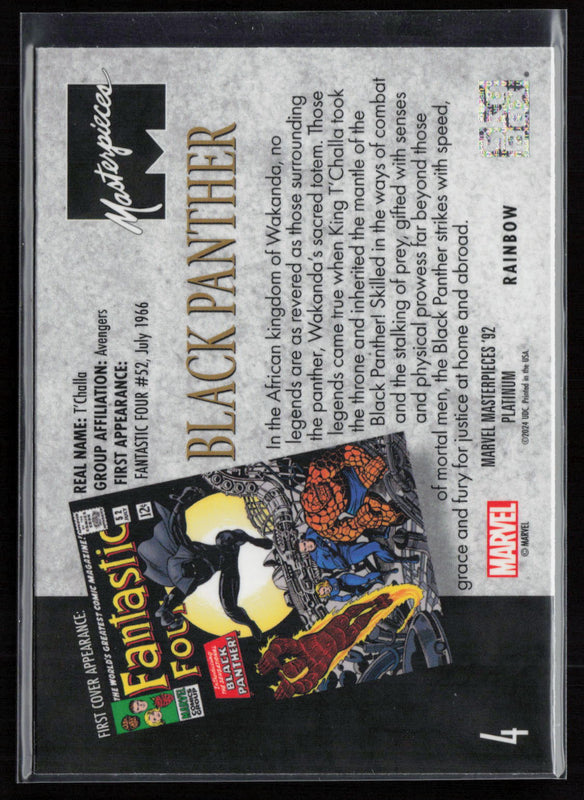 4 Black Panther Rainbow