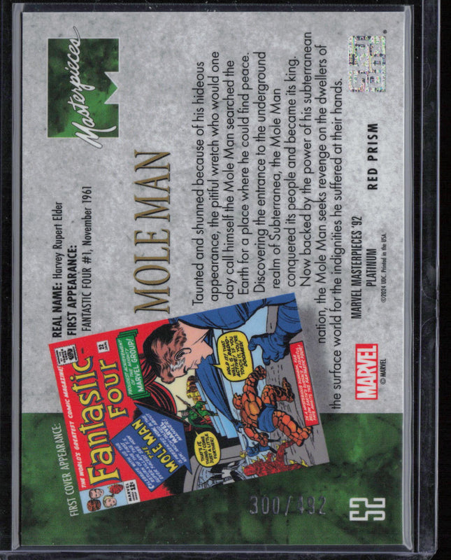 52 Mole Man Red Prism 300/492