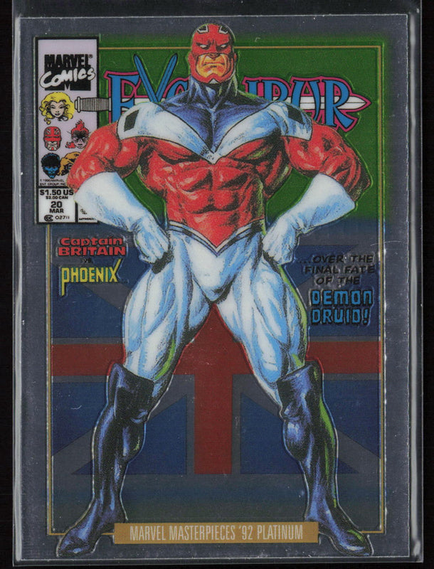 15-V Captain Britain Variant Cover