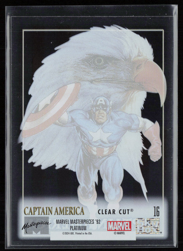 16 Captain America Clear Cut