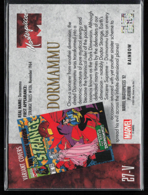 27-V Dormammu Variant Cover Rainbow